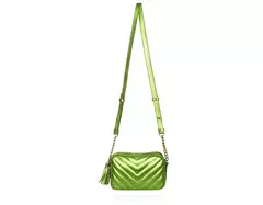 BOLSA MINI VERDE METAL - comprar online