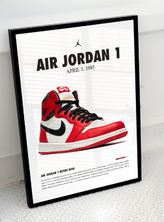 Quadro - Air Jordan 1