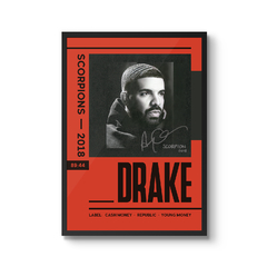 Quadro - Drake (Scorpions concept)