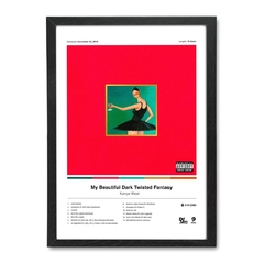 Quadro - Kanye West (My Beautiful Dark Twisted Fantasy)