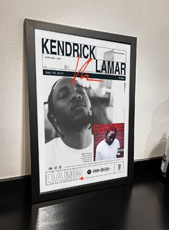 Quadro - Kendrick Lamar (Damn) - comprar online