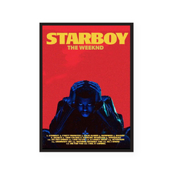 Quadro - The Weeknd (Starboy) - comprar online