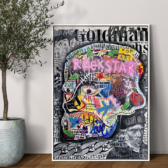 Jisbar - Basquiat Skull - comprar online