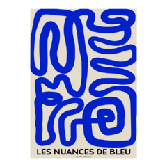 Bauhaus - Blue Abstract - DA design & art
