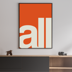All - Typography Helvetica - comprar online