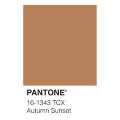Pantone - Autumn Sunset - DA design & art