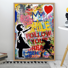 Banksy - Balloon Girl II en internet