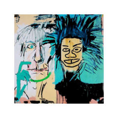 Jean Michel Basquiat - Basquiat & Warhol - DA design & art