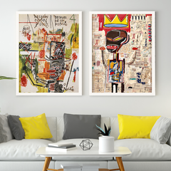 Díptico Basquiat o a Elección