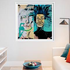 Jean Michel Basquiat - Basquiat & Warhol en internet