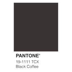 Pantone - Black Coffee - DA design & art