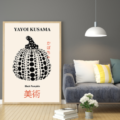 Yayoi Kusama - Black Pumpkin en internet