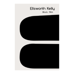 Ellsworth Kelly - Black - DA design & art