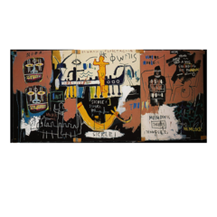 Jean Michel Basquiat - History of Black People - DA design & art