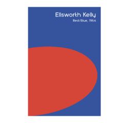 Ellsworth Kelly - Red Blue - DA design & art