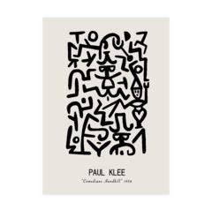 Paul Klee - Comedians Handbill 1938 - DA design & art