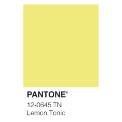 Pantone - Lemon Tonic - DA design & art