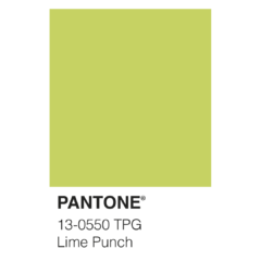 Pantone - Lime Punch - DA design & art
