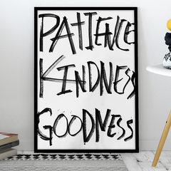 Type - Patience Kindness Goodness - comprar online