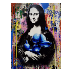 Banksy Mr. Brain - Mona Lisa Rescue - DA design & art