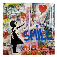 Banksy Mr. Brain - Balloon Girl - DA design & art