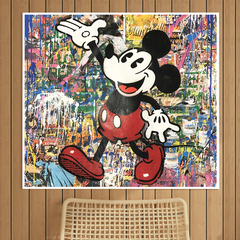 Banksy Mr. Brain - Mickey en internet