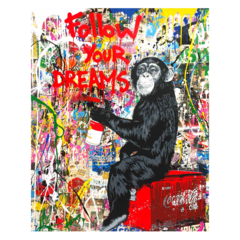 Banksy Mr. Brain - Follow Your Dreams - DA design & art