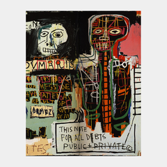 Jean Michel Basquiat - Notary II - DA design & art
