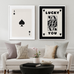 Díptico Poker - Black Ace & Lucky