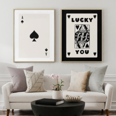Díptico Poker - Black Ace & Lucky en internet