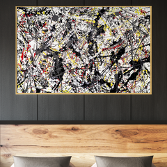 Jackson Pollock - Abstract I en internet