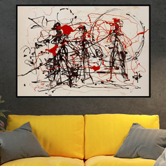 Jackson Pollock - Abstract II en internet