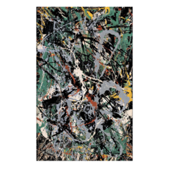 Jackson Pollock - Green & Grey - DA design & art