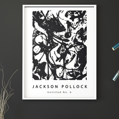 Jackson Pollock - Untitled No. 6 en internet
