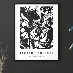 Jackson Pollock - Untitled No. 6