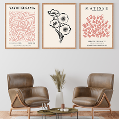 Set x 3 - Yayoi & Matisse