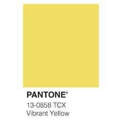 Pantone - Vibrant Yellow - DA design & art