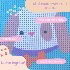 Kits para iniciar - bordado en tapiz en internet