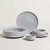 Set Platos postre Tozeur Neo Gris Brillante x 2 - Chichimamerry Home