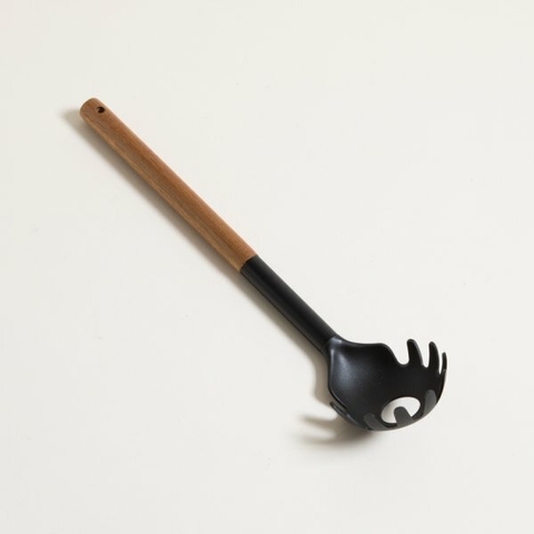 Cuchara Spaghetti Wood Black