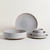 Set Platos postre Tozeur Dots Gris x 2 en internet