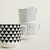 Mug Geo Black & White 580ml.