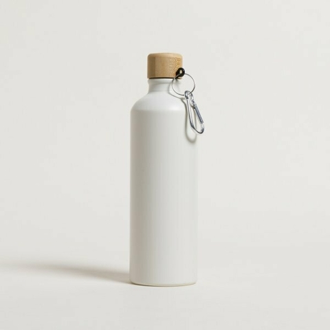 Botella aluminio Moscú - White