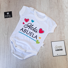 Body Hola Abuela - comprar online