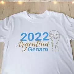 Remera mundial argentina (varios diseños) - Pipol Creaciones