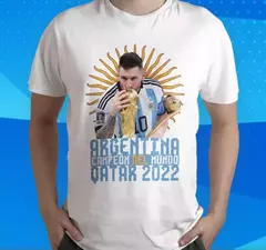 Remera mundial argentina (varios diseños)