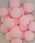 Pompom bolinha 20mm rosa bebê – 10 unidades