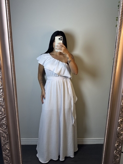 Vestido Longo Eloá - Branco - loja online