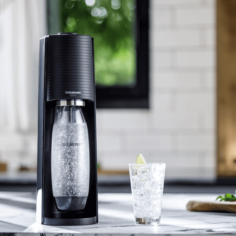  SodaStream Máquina de agua con gas Gaia, color negro : Hogar y  Cocina