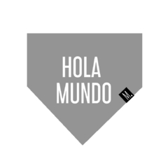 Bandana 'HOLA MUNDO' - comprar online